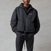 Fear of God Essentials FW20 Long Sleeve Polo Shirt Unisex Tops Black FOG-FW20-362