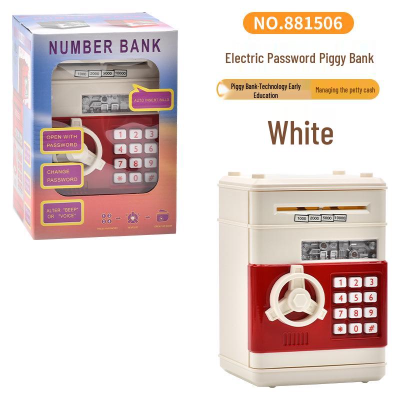 Children's Fun Electric ATM Piggy Bank with Combination Lock