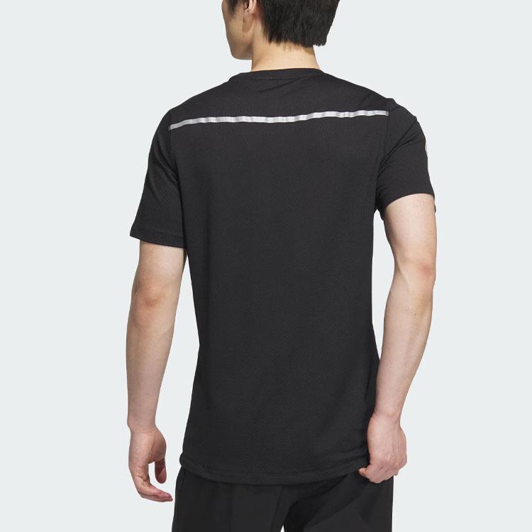 New Adidas T Shirts Men Black JF1473