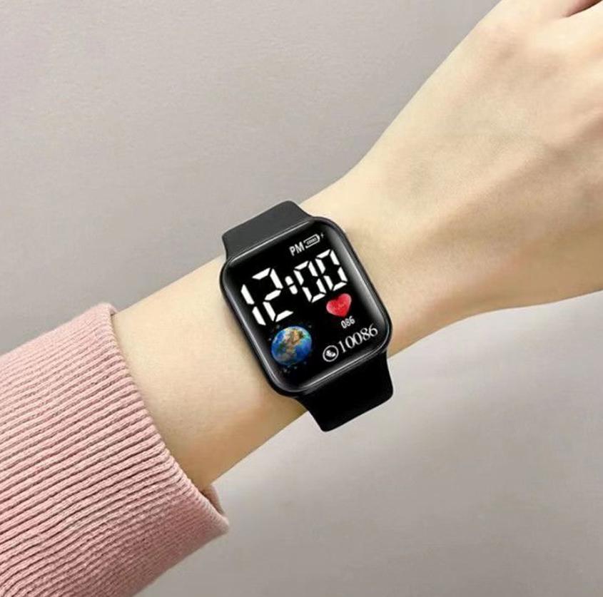 Unisex LED Electronic Wristwatch