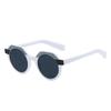 Personalized Color Matching Round Sunglasses Sunglasses Retro Trend Sunglasses Fashion High Sense
