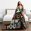 Cowgirl Girl I Knew It I Knew You Knitted Blankets TS5 Fuzzy Throw Blanket Summer Air Conditioning Printed Lightweight Bedsprea,