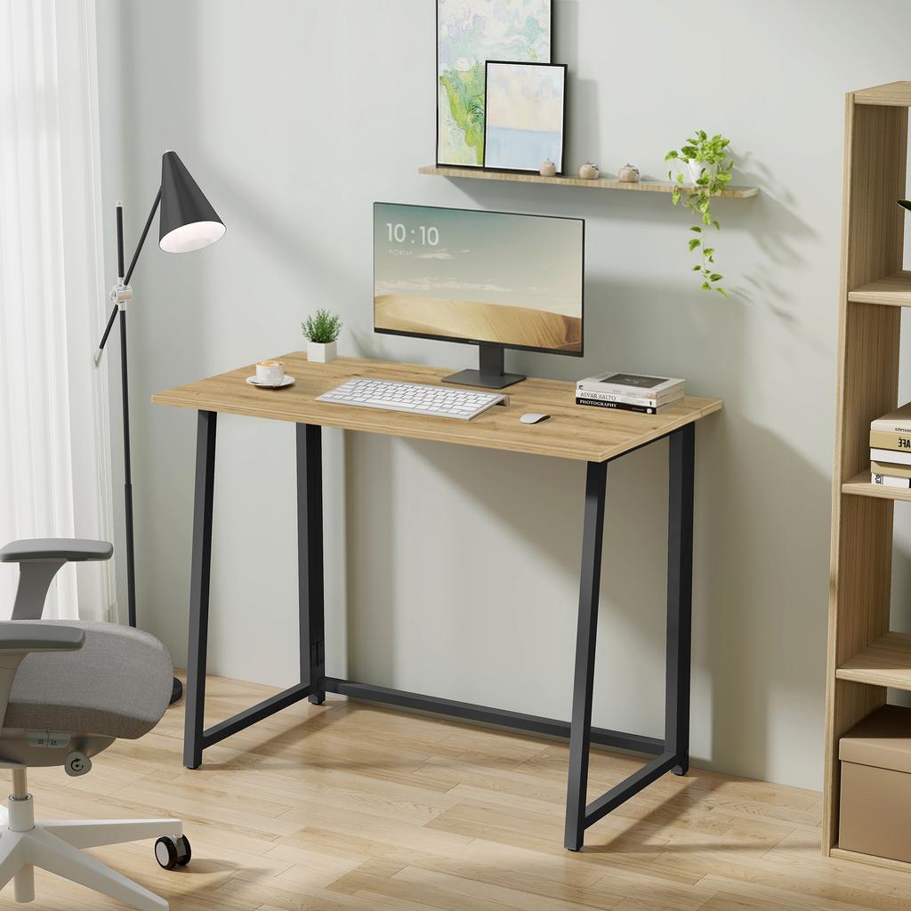 Max 1.0 Computer Desk - Artisan / Black Legs