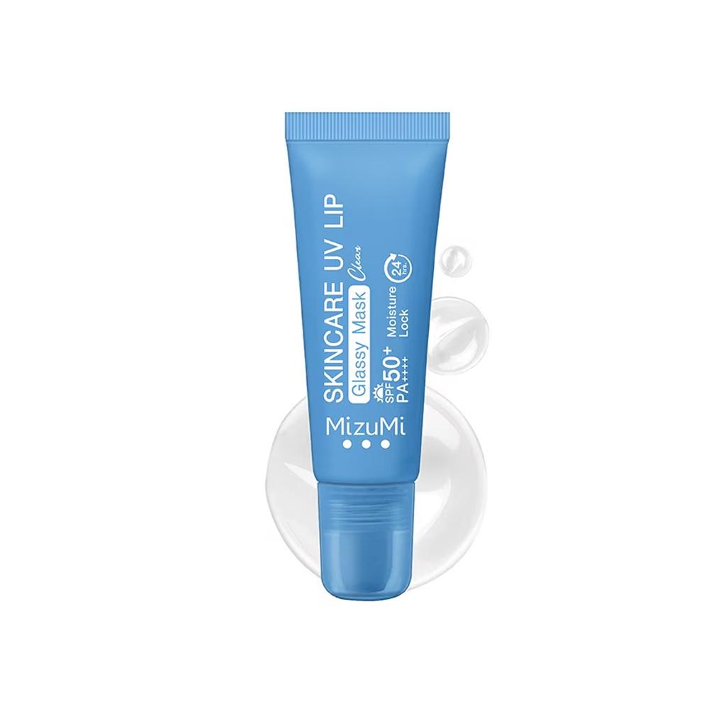 MizuMi Skincare UV Lip Glassy Mask Clear 8 Ml.
