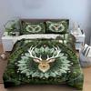 "Forest Deer Themed Decoration Set" Soft Comfortable Duvet Cover Bedding Set Included 1*Duvet Cover & 2*Pillowcases gift