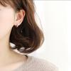 Moebius Diamond Korean Style Women's Ear Cuffs - Simple Fashion Trend, Plain Hoop Temperament Earrings