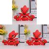 Small Plush Toy 16cm Red Mantis Cartoon Animal Figure For Kids Collectors