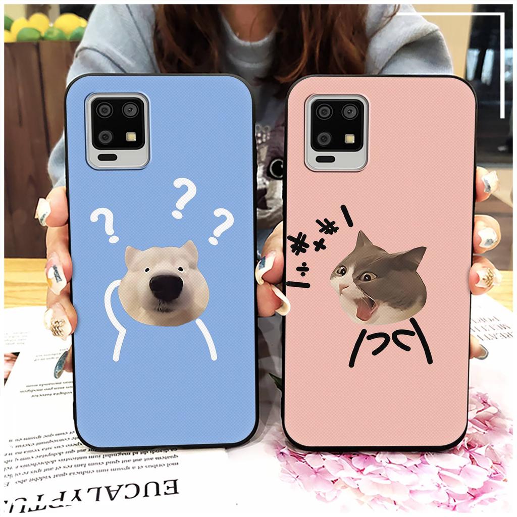 Durable Fashion Design Phone Case For Sharp Aquos Zero6/Aquos Air Cartoon Anti-dust TPU Protective Full Wrap Silicone