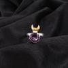 Amethyst Ring, Gemstone 925 Sterling Silver Jewelry Ring, Handmade Ring Round Ring Jewelry Anniversary Gift
