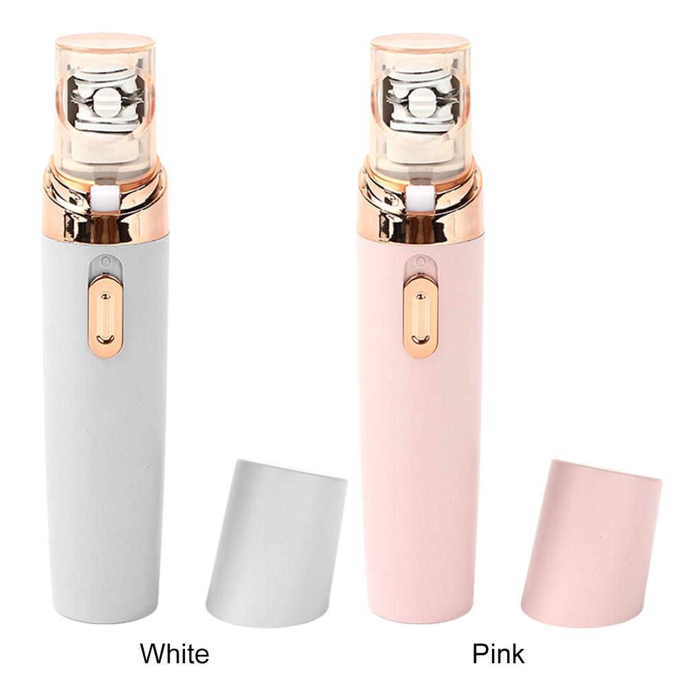 Electric Women Facial Hair Remover Rechargeable Painless Facial Hair Epilator Portable Travel Size for Face Armpit Arm Back Leg