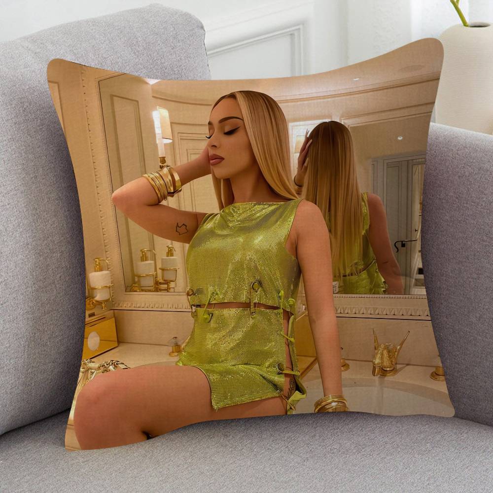 Singer Bad Gyal Pillow Case Soft Double Sided Print Sofa Cushion Cover Throw Pillow Covers