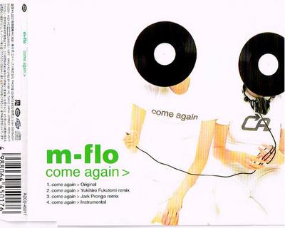 CD M-FLO - Come Again RZCD45017 Rhythm Zone 2001 Japan Japanischer Pop/Rock Gebraucht
