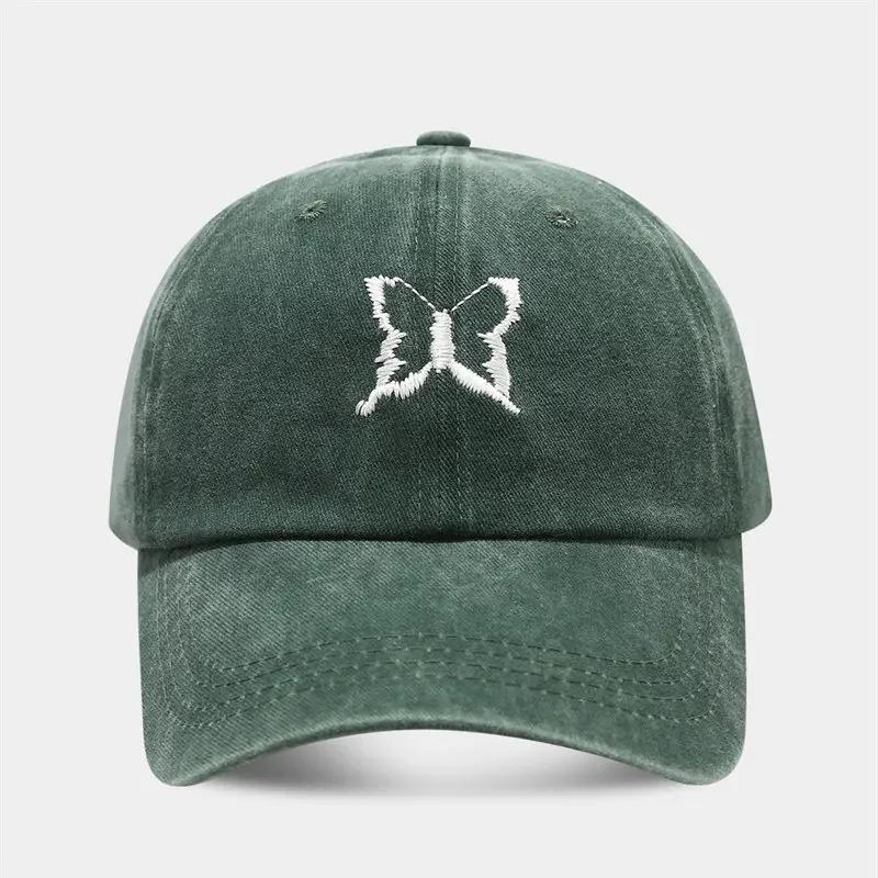 Spring Cotton Cartoon Embroidery Casquette Baseball Cap Adjustable Outdoor Snapback Hats for Men and Women 37
