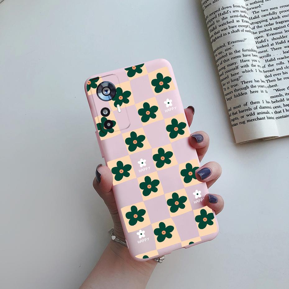 For Xiaomi 12T Pro Case Colorful Rainbow Flower TPU Back Cover For Xiomi Xiaomi Mi12T Mi 12 T 12T Xiaomi12T Pro Soft Cases Coque