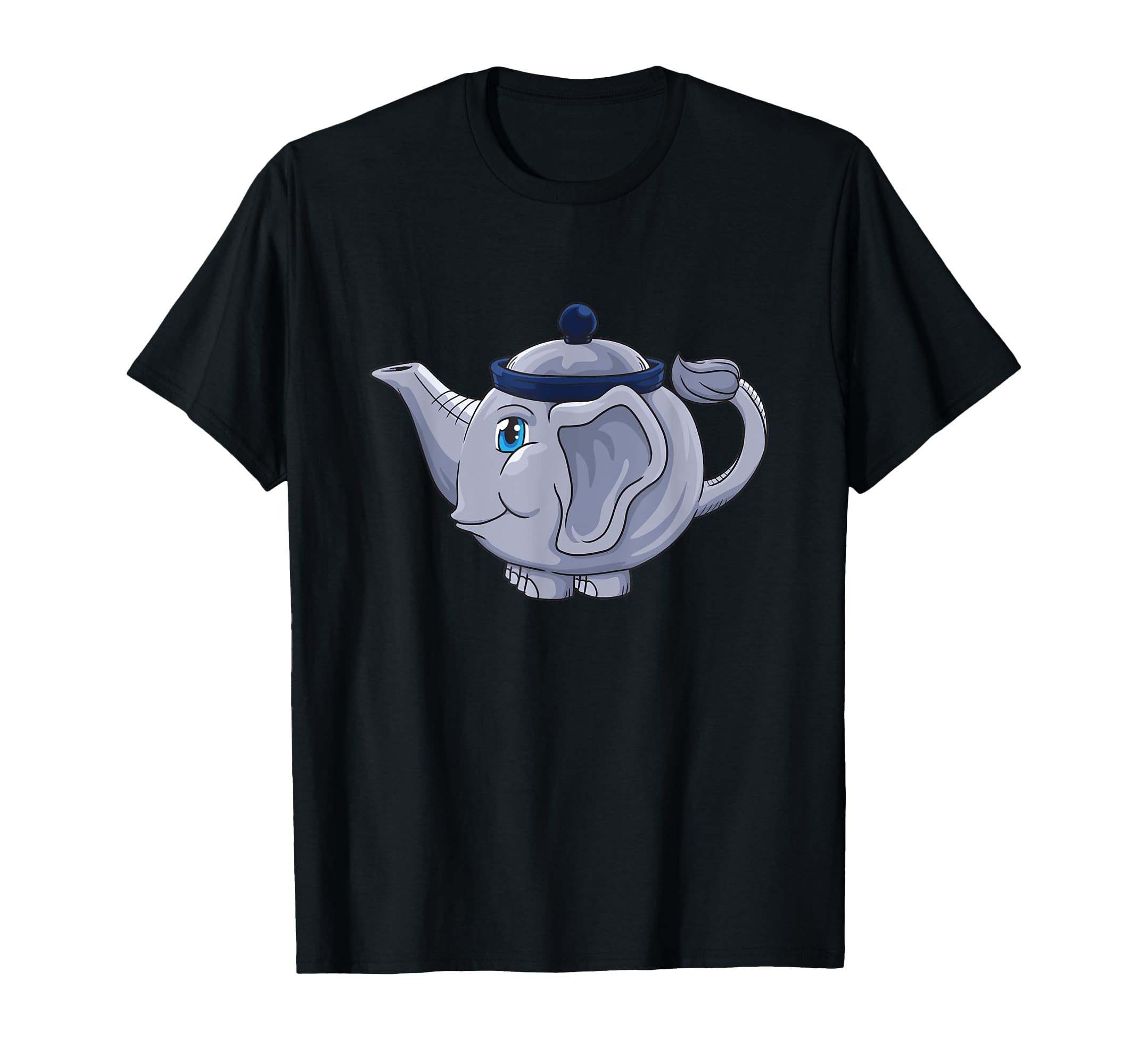 

Funny Elephant Drinking Tea with Teapot T-Shirt