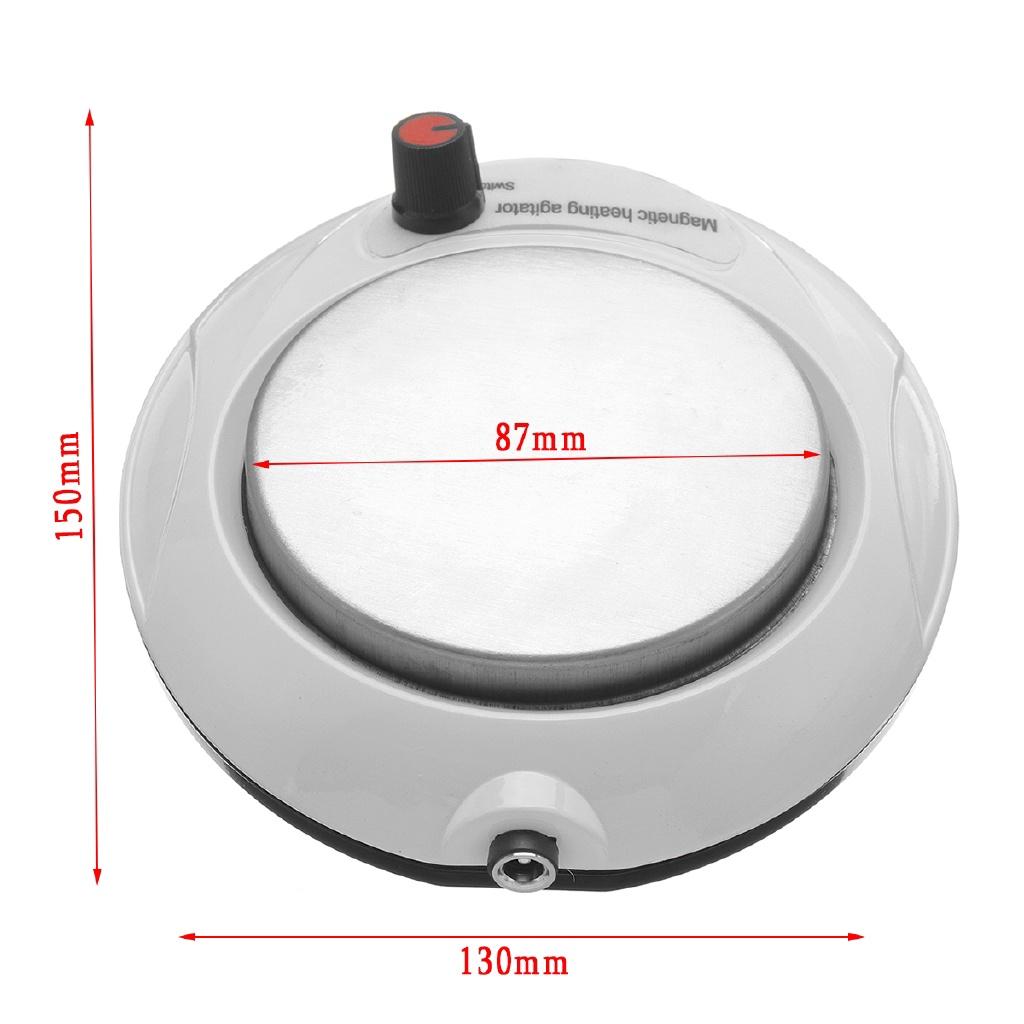 Magnetic Heating Stirrer Mini Magnetic Heating Agitator Stirrer Hotplate With Stir Bar Laborator Stirrering Machine 220V