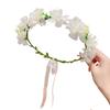 Child Flower Headpiece Elastic Floral Crowns Hairband Fashion Hair Accessories For Birthday School Parties And Photos