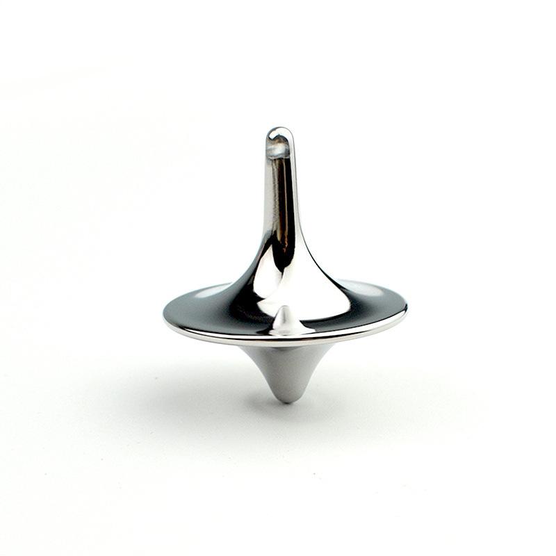 Movie Totem Metal Gyro Silvery Hand Spinning Top Fingertips Small Cyclone Gyroscope Anti Stress Fidget Toys for Adult Gifts 2025