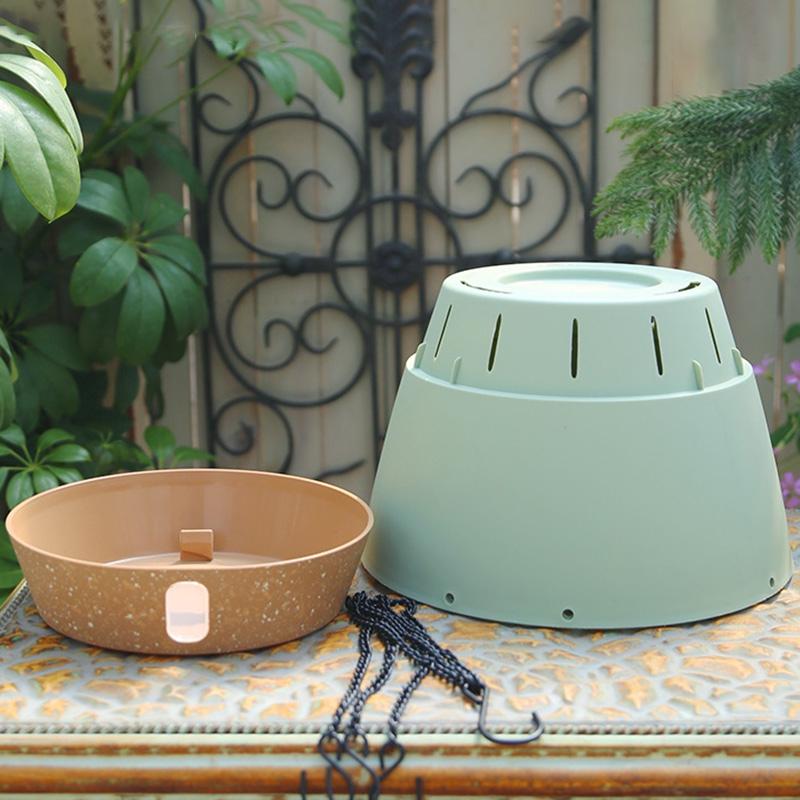 Hanging Plant Pots Removable Bottom Flowerpot Round Plastic Pots For Plants Succulents Balcony Flower Pot Garden Accessories