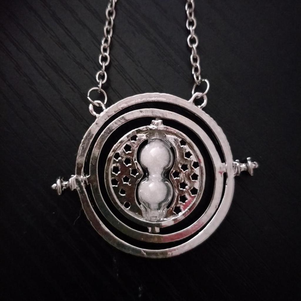 Hermione Granger Turner Pendant Necklace Hourglass Collar Jewelry