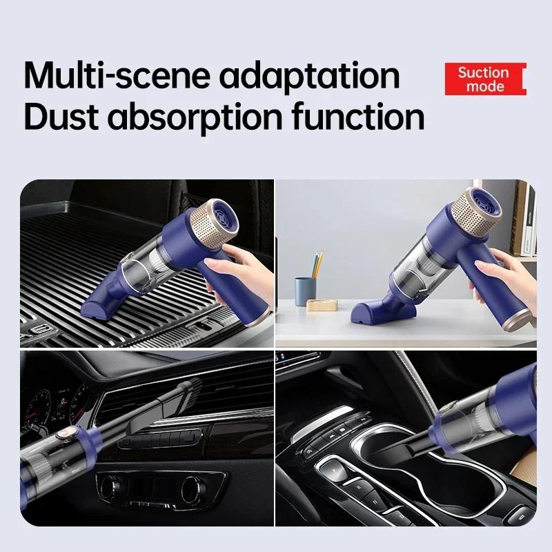 6500PA Wireless Portable Vacuum Cleaner Car Handheld Mini Cordless Dust And Water Vacuum Cleaner Car Cleaning Accessories