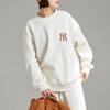 MLB New York Yankees Sweatshirts Unisex White Crew Neck Thickened Other 3AMTB0726-50CRS