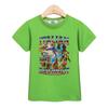 Children Summer Shirt Italian Brainrot Cartoon T-shirt for Boys AI Printed Top Short Sleeved Tees