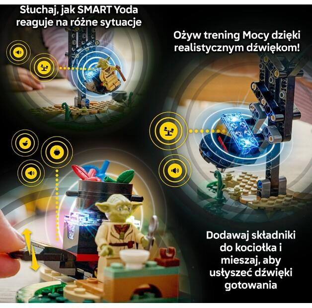 Конструктор LEGO Star Wars 75422 SMART Play: Хижина Йоды