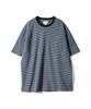 Holliseon Powell Short Pique Stripe T-Shirt Evergreen