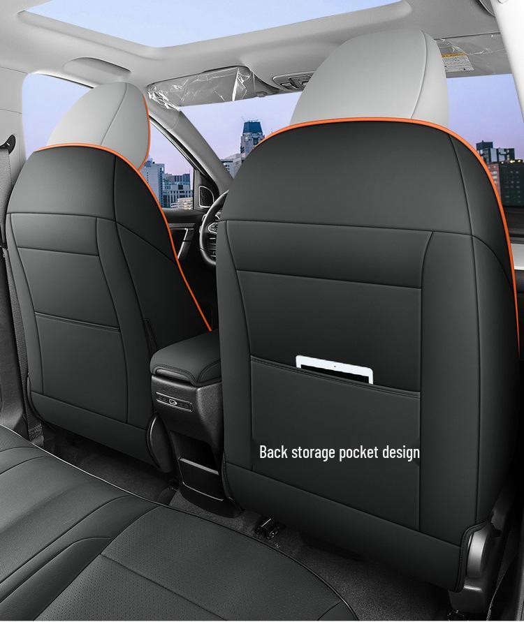 Universal Full Leather Car Seat Cushion for Bin Yue - Four Seasons, Five-Seater