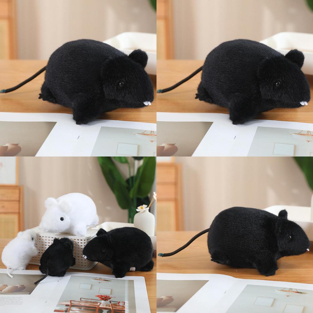 Adorable Plush Mouse Stuffed Animal Toy Soft Pp Cotton Cuddly Pillow For Kids