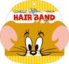 Tom and Jerry Face Sports Tom Jerry Jerry Set Slider Hairband, Wash, Headband, & (Hairband, Bag)