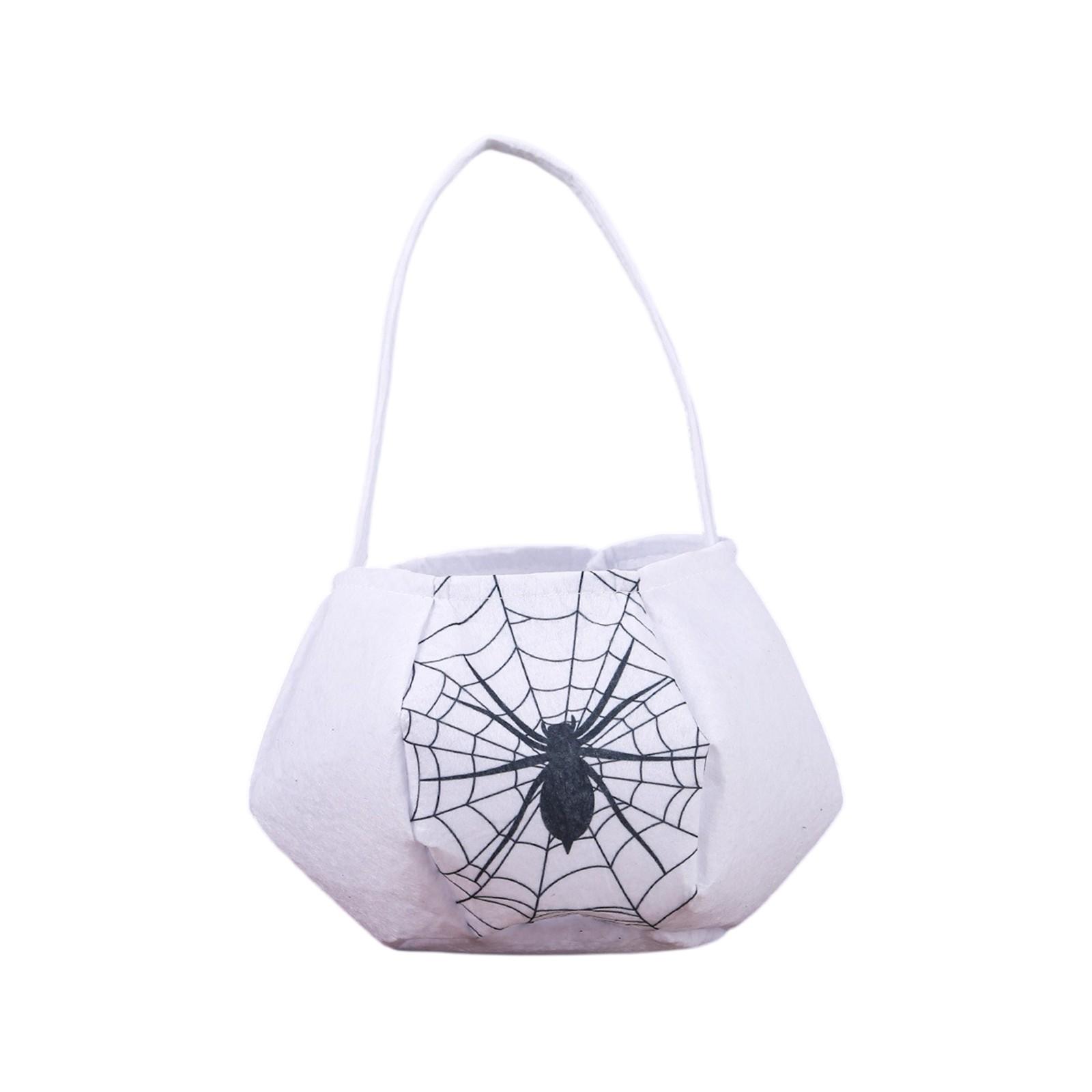 

Halloween Trick Or Treats Bags, Reusable Kids Halloween Baskets, Halloween Party Candy Bags One Size