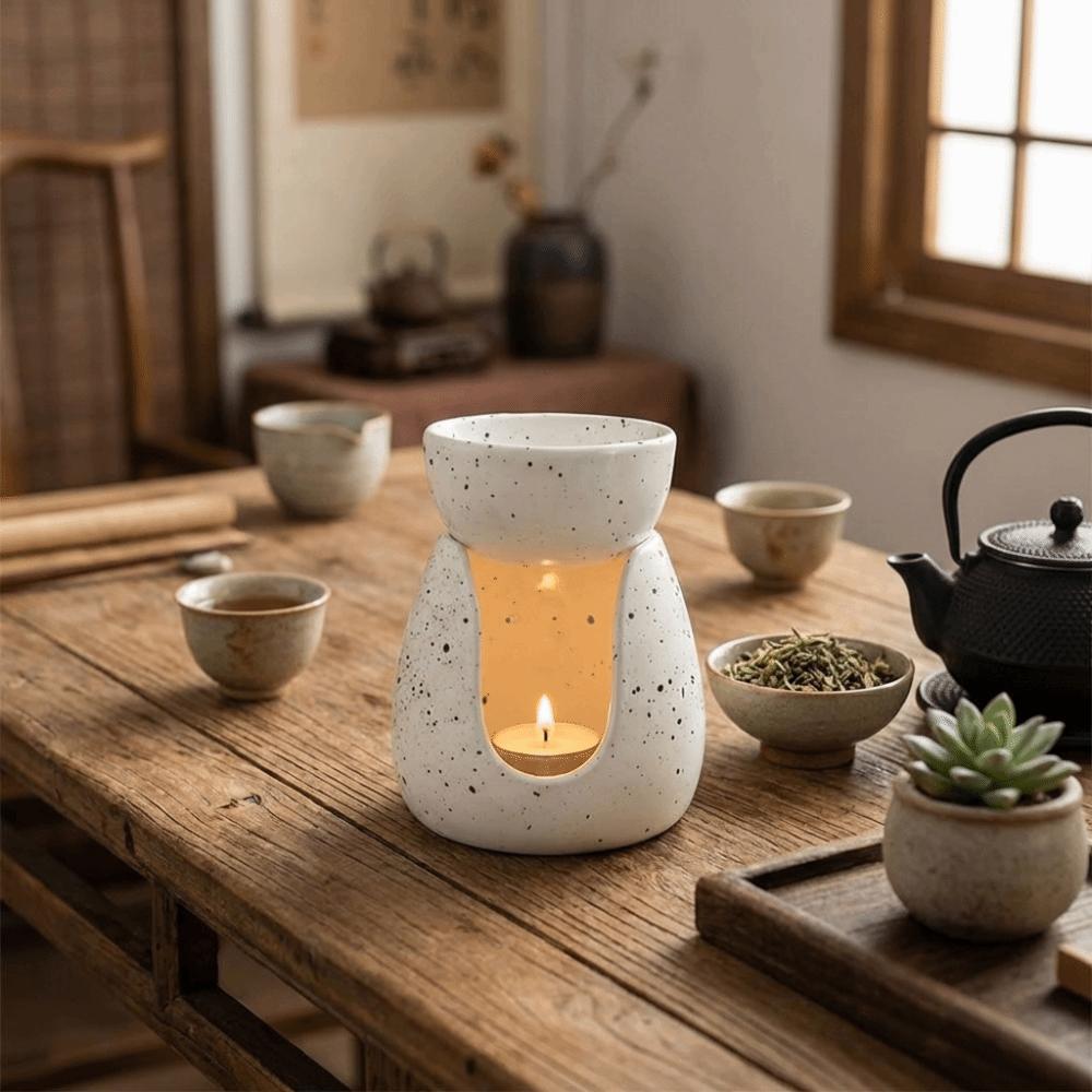 Heat-resistant Fragrance Stove Handmade Candle Essential Oil Burner  Home Decor