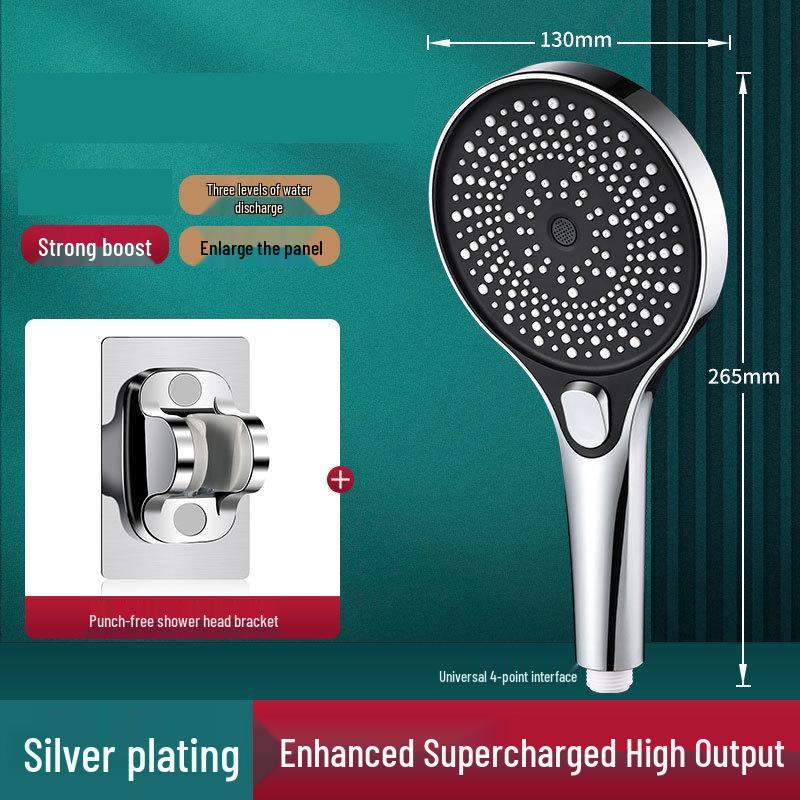 Compact High-Pressure Handheld Shower Set