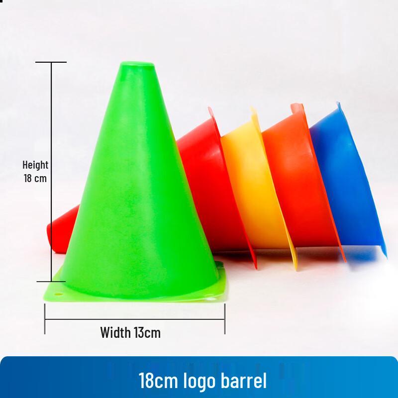 Soft Multi-functional Football Training Marker Cone