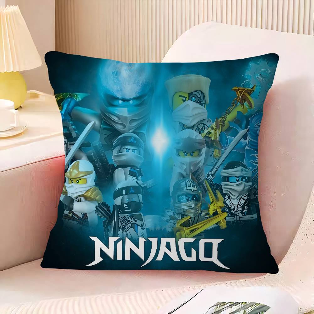 

Н-Ніндзя-го Наволочка Мультяшний Подарунок Чохол на Подушку Спальня Дім Диван Крісло Сидіння Декор Наволочка 24x24Inch