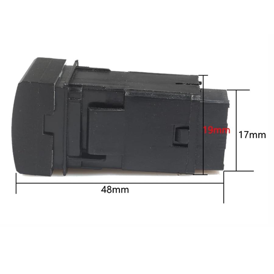 1Pcs Orignal Size Fog Lights Switch For Toyota Camry Corolla RV4 ON-OFF Buttons Blu-ray 12V Relays 5