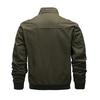 Spring and Autumn Cotton Jacket Jacket Washed Cotton Military Outdoor Jacket Plus Size
