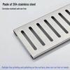 304 Stainless Steel Pool Balcony Drain Grate