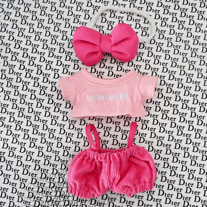 Labubu Decorations, Labubu Clothes, First and Second Generation, Suitable for 17cm Dolls, Labubu Clothes, Doll Powder Clothing