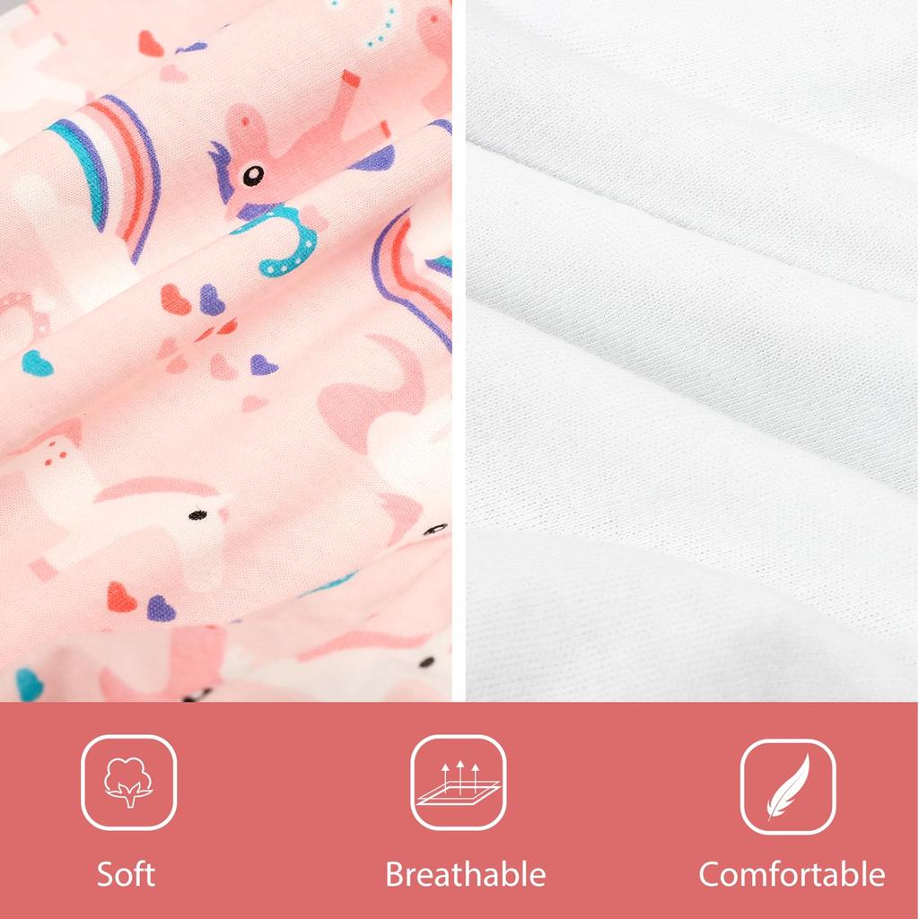 MooMoo Baby Bedwetting Set of Improved Cotton Bedwetting Highly Prevents Colds While Prevents Prevents For Boys and Prevents Bedwetting Pants, 2,