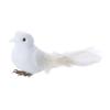Vivid Artificial Crafts Home Decor Love Peace Pigeons Imitation Bird Model Simulation White Pigeon