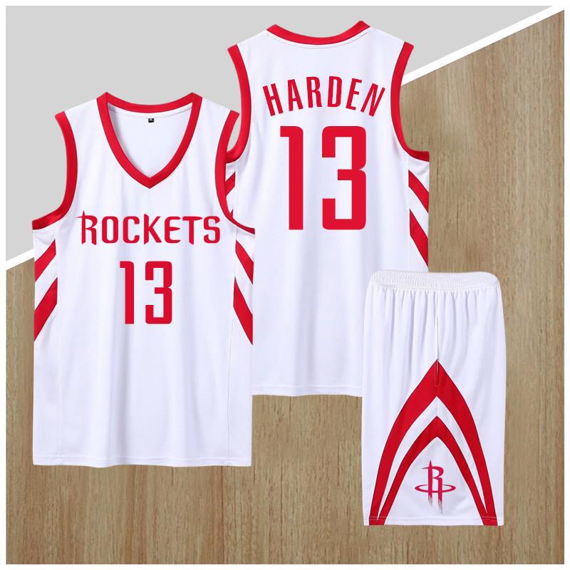 Rockets Classic No.13 James Harden White basketball jersey