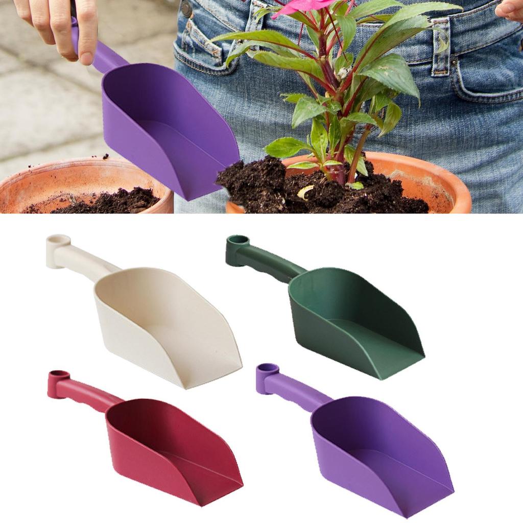 Garden Scoop Multi-Function PP Plastic Soil Shovel Spoons Handy Garden Scoop For Soil Compost Planting Gardening Digging Tools