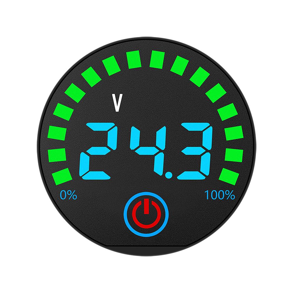 3S-14S DC 7-55V lithium battery Volt Indicator with Power-off Memory Function,Acid Battery Capacity Level Tester Meter Universal