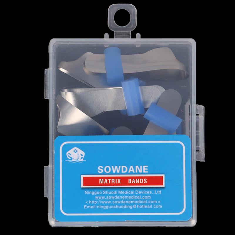 

10 шт. стоматологическая двойная передняя матрица, полиэфирная стоматологическая матрица, материал