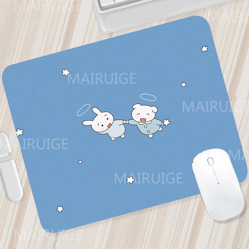 Green Small Mouse Pads Mouse Carpets Cute Desk Mats Kawaii Tulip Gaming Accessories Mouse Mat Gamer Surface for Computer Mouse