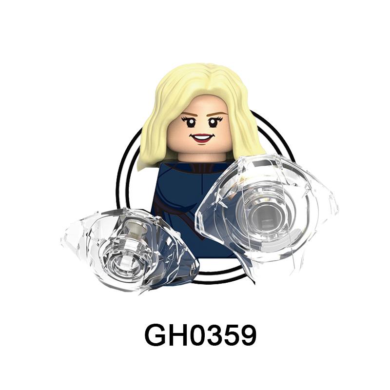 

G0148 Пластикові будівельні блоки ABS Цеглини Фігурки персонажів Дитячі іграшки