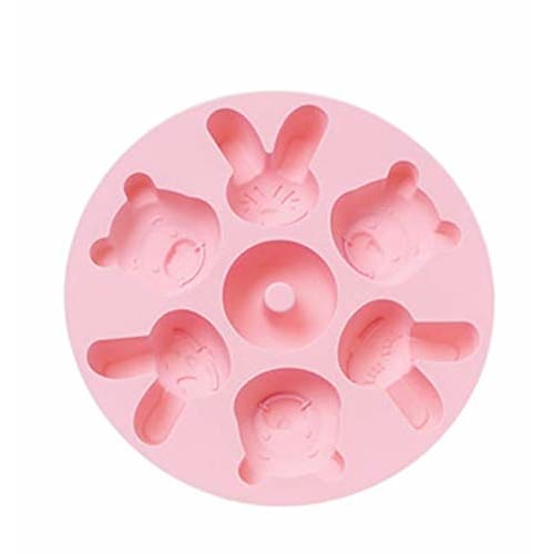 Silicone Mold Silicone Mold Bear Rabbit Donut